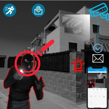 Kamera zewnętrzna IP POE LAN 5MPX 4K DVX PT5